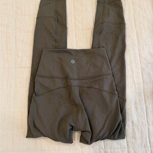 Lululemon Olive Green Leggings